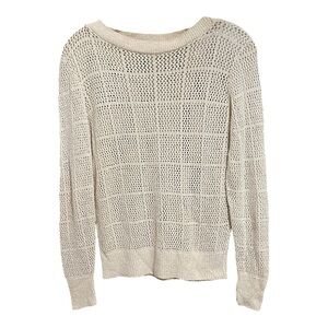 It’s Pure Gould Cream Knit Sweater S